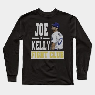 Hot Baseball Joe Kelly Fight Club Long Sleeve T-Shirt